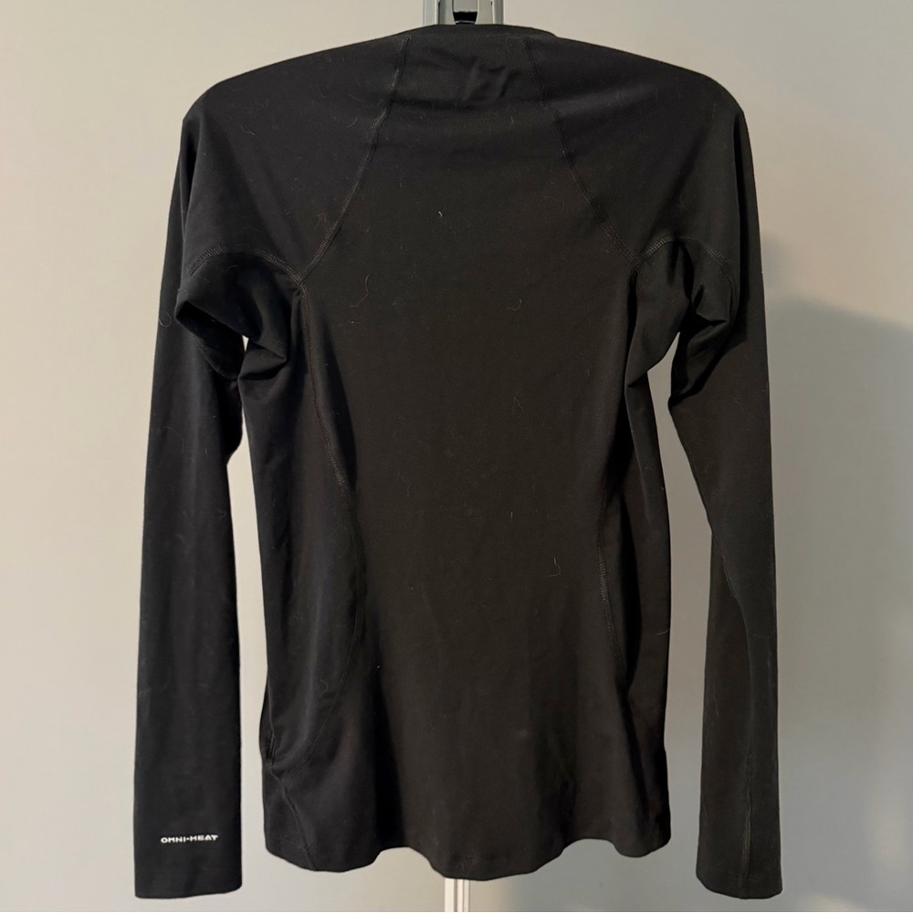 Columbia Omni-Wick Performance Long Sleeve Base Layer Shirt in Black - Picture 2 of 6